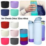 1Pcs Anti-Slip Bottle Bottom Base Colorful Cup Sleeve  for Owala 24oz 32oz 40oz