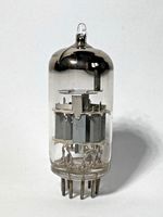 *Rare* Philips Amperex Holland ECC88 D-Getter 1958 6DJ8  Valve/Tube-AVO tested