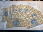 Bank of Scotland 1959  £1 Banknotes in very fineclose to UNC condition 