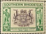 SOUTHERN RHODESIA 1940 SG53 BRITISH SOUTH AFRICA COMPANY JUBILEE  -  MNH