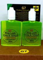 AC Stop Leak R134a & R1234yf Air Con Leak Sealer 2x60ml Treats 4 Cars