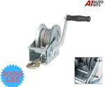 Heavy Duty 3000Lb 33ft 10m Gear Hand Trailer Cable Winch Boat Trailer Car Marine