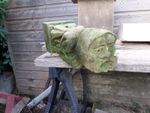 Old Stone Gate/Grotesque, Vintage Stone Carving, Old Stone Corbel Oak Beam