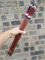 40 LIGHTWEIGHT ARROWS (SPARES FOR MY ARCHERY SETS SOLD ON MY EBAY!!)54cm x 0.5cm