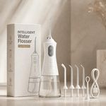 Luxecare Luxe Water Flosser, IPX7 Waterproof Double Flosser Oral B Home Travel