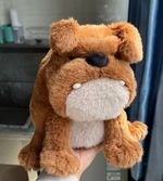 New Jellycat Derreck Dog Brand New Plush Doll Toy Christmas Gift Tags + Dust Bag