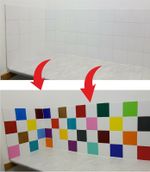 25 or 50 Tile Stickers For 150mm x 150mm / 6" x 6" Inch Kitchen Tile Transfers