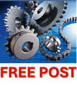 ROLLER CHAIN SPROCKET 3/8" - 06B PITCH PILOT BORE - SIMPLEX, DUPLEX AND TRIPLEX