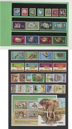 Kenya 1977 Minerals set in Folder MNH plus other oddments MNH.