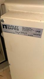 Dudley Safes AiS Approved Steel Floor Safe, Key Lock, Beige (69117)