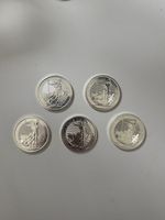 5 X 1oz Royal Mint 2026 Silver Britannias Perfect Condition
