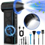 Compressed Air Duster,180000RPM Electric Air Duster,4-Gear Speed Air Cleaner