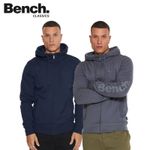 RRP £59.99 - Bench Braxton Mens Zip Up Hoodie Fleece Casual Designer Jacket