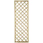 6ft x 2ft Diamond Lattice Trellis - 1800x600mm Pressure Treated Garden Screen