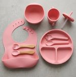 Toddler Baby Utensils Dinner Set, Dishwasher Safe. 8 piece set