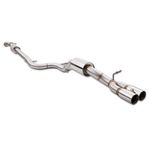 STAINLESS STEEL CATBACK SPORT EXHAUST SYSTEM FOR PEUGEOT 208 1.6 TURBO GTI 12-18