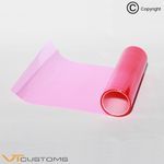 Pink Headlight Tint Film Fog Tail Lights Tint Car Fog Van Wrap [ 30 x 60cm ]