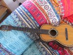 Antique 19th Century European Parlor Guitar