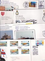 Thematic Subject Lot Collection covers & cards LIFEBOATS RNLI Officials x20