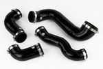 Silicone Intercooler Turbo Hoses fit MINI Cooper S N18 R55/R56/R57 Mk2 Black