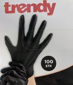 100 Disposable Gloves Disposable Gloves TPE Black S M L XL Powder Free Latex Free