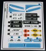 Custom Decal for 10252 Replacement Sticker Sheet