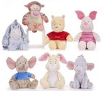 NEW OFFICIAL 12" DISNEY WINNIE THE POOH SNUGGLETIME PLUSH SOFT TOY EEYORE PIGLET