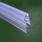 Bath Shower Screen Door Seal Strip for Glass Thickness 5 - 8mm Seal Gap 8 - 23mm