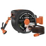 GARVEE Wall Mounted Garden Hose Reel – 19.8m(65ft) Retractable Hosepipe