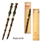 Official Harry Potter Professor Dumbledore Wand Pen Pack of 10 - Clearance Stock