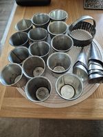 Vintage Dariole Timbale Tins/vintage Cream Horn Moulds . 1950s Pastry Cutter.