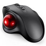 Trackball Wireless Mouse Rechargeable Bluetooth 2.4G USB Mouse Ergonomic Mice fo
