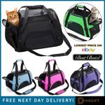 CAT CARRIER BAG AVC PORTABLE SOFT FABRIC FOLDING DOG PUPPY LARGE PET TRAVEL NEW
