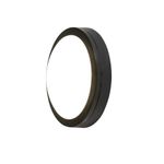 Litecraft Bulkhead 12 Watt Round Outdoor LED IP54 Ceiling or Wall Light - Black 