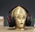 C3PO Headphone Stand | Gaming room decor | Headphone holder UK SHIPPING