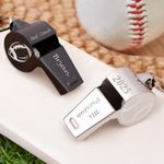 Personalised Engraved Whistle with Lanyard School Referee Coach PE Teacher Gift