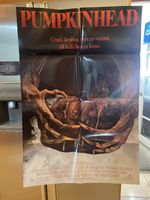 Pumpkinhead 1987 MoviePoster Stan Winston Lance Henriksen Jeff East 27x40 Folded
