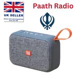 🪯 Gurbani Radio Paath Player – Japji Sahib Nitnem Sukhmani Akhand Paath Grey