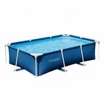 Steel Pro 2.59m x 1.70m Above Ground Swimming Pool Family Garden Pool Fast Setup