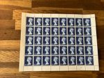 GB 1969 QE2 MNH 10/- Machin high value SG789 full sheet z1