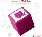 Purple Toniebox Kids Audio Speaker + Charger – Tested | May Need Dock | No Figur