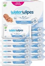 WaterWipes 3 6 9 12 18 Packs Sensitive Original Baby Wipes 720 Count 99.9% Water