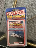 Top trumps RARE WADDINGTONS SUPER TOP TRUMPS SUPER TRAINSCOMPLETE MINT CONDITION
