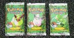 Pokémon WOTC TCG Jungle empty Packs Booster Wrappers Flareon Scyther Wigglytuff