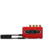 Behringer U-CONTROL UCA222 Ultra-Low Latency 2 In/2 Out USB Audio Interface