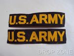 1950's to Vietnam War Period US Army Military Pair of Patches / Badges