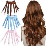 Octopus Stain Curler Big Wave Sleep Heatless Lazy Curling Headband Portable