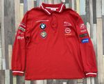 Vintage AVD Mens Nurburgring Oldtimer Grand Prix 2012 Polo Shirt Large Red BMW