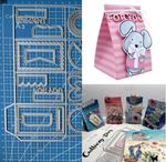 Box Metal Cutting Dies Scrapbooking Embossing Album Paper Card Crafts Stencils