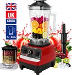 2L+650ML Commercial Food Blender Juicer Mixer Crusher Processor Grinder 4500W ！